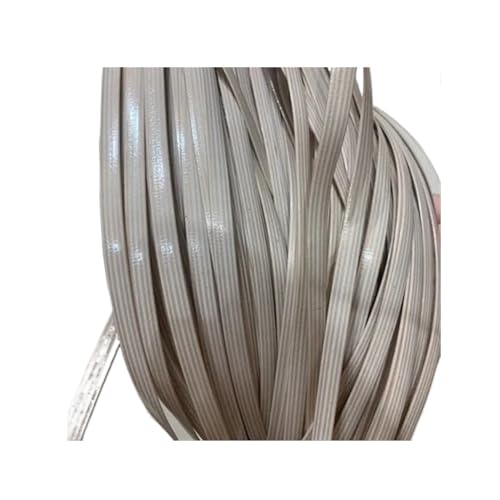 EnxJire Rattan 500 g Synthetisches Rattan, PE-Rattan-Webmaterial, Kunststoff-Rattan for Stricken und Reparieren von Stuhl, Tisch(Grey) von EnxJire