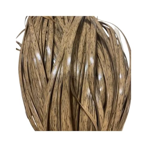 EnxJire Rattan 500 g Synthetisches Rattan, PE-Rattan-Webmaterial, Kunststoff-Rattan for Stricken und Reparieren von Stuhl, Tisch(Silver) von EnxJire