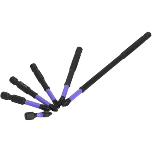 Eoixuqba Elektrobohrer-Schraubendreher-Bit-Set, Elektrobohrer-Bits | Bohrer mit magnetischem Treiberkopf,Stahl-Schraubenset, verschiedene stoßfeste Bohrer für Autos, Elektronik von Eoixuqba