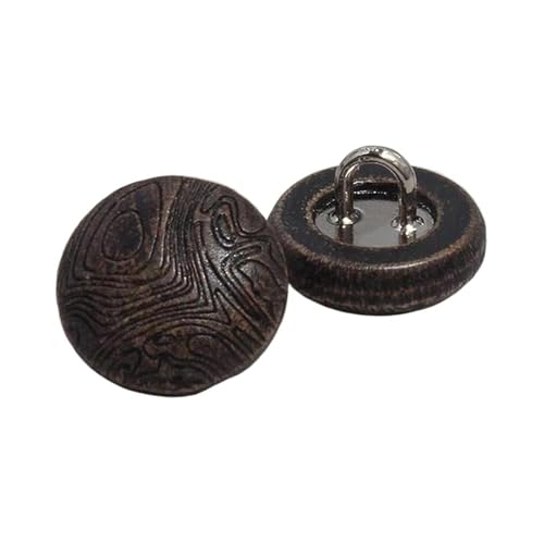 10mm/11,5mm/12,5mm/15mm/18mm/20mm dekorative Holzknöpfe, Farbe 1, 10mm 10 Stk 10mm/11,5mm/12,5mm/15mm/18mm/20mm dekorative Holzknöpfe, Farbe 1, 10mm 10 Stk von Eoyajsze