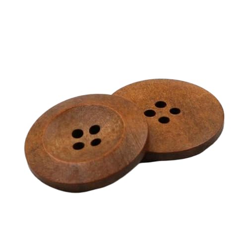 10mm-38mm runde Holzknöpfe, Farbe 16, 38mm 6 Stk 10mm-38mm runde Holzknöpfe, Farbe 16, 38mm 6 Stk von Eoyajsze
