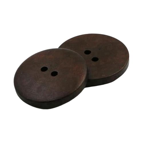 10mm-38mm runde Holzknöpfe, Farbe 18, 22,5mm 6 Stk 10mm-38mm runde Holzknöpfe, Farbe 18, 22,5mm 6 Stk von Eoyajsze