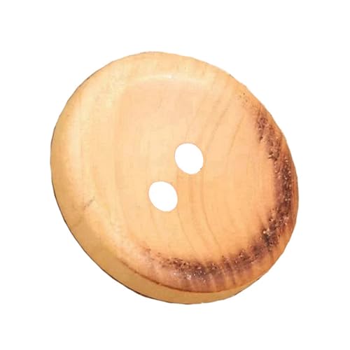 11,5mm/15mm/17mm/20mm/25mm dekorative Holzknöpfe, Farbe 1, 25mm 8 Stk 11,5mm/15mm/17mm/20mm/25mm dekorative Holzknöpfe, Farbe 1, 25mm 8 Stk von Eoyajsze