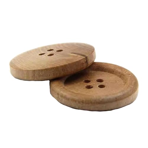 11,5mm-30mm runde Holzknöpfe, Farbe 1, 30mm 50 Stk 11,5mm-30mm runde Holzknöpfe, Farbe 1, 30mm 50 Stk von Eoyajsze