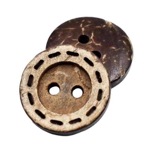 9mm-40mm runde Holzknöpfe, Farbe 4, 15mm 15 Stk 9mm-40mm runde Holzknöpfe, Farbe 4, 15mm 15 Stk von Eoyajsze