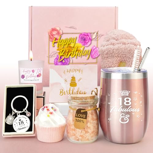 Epessa 18. Geburtstag Mädchen, Geschenke für Frauen, Geschenke zum 18 Geburtstag Mädchen, Geschenk 18 Geburtstag Mädchen, 18 Geburtstag Geschenk für Mama Schwester Ehefrau Tante von Epessa