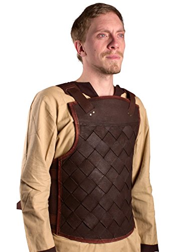 Epic Armoury 12050450 RFB Wikinger Lederpanzer, Braun, M Torso, Unisex von Epic Armoury