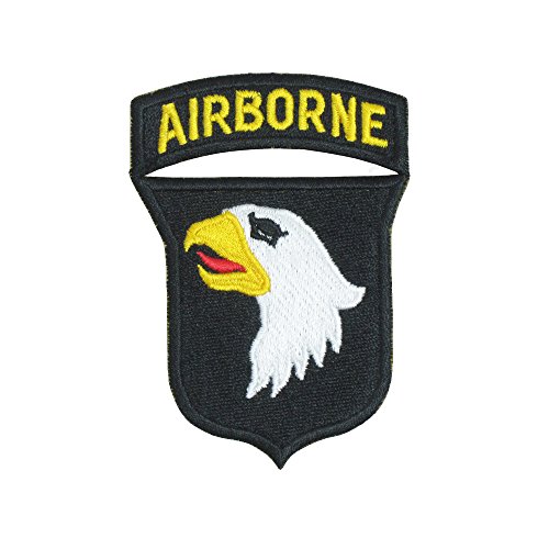 Epic Militaria Reproduktion World War 2 WK2 Airborne Screaming Eagles mit Rot Zunge Patch von Epic Militaria