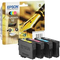 EPSON 16 / T1626  schwarz, cyan, magenta, gelb Druckerpatronen, 4er-Set von Epson