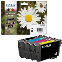 EPSON 18XL / T1816XL  schwarz, cyan, magenta, gelb Druckerpatronen, 4er-Set von Epson