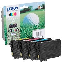 EPSON 34 / T3466  schwarz, cyan, magenta, gelb Druckerpatronen, 4er-Set von Epson