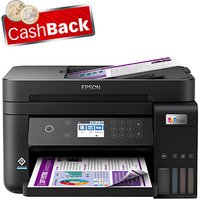 AKTION: EPSON EcoTank ET-3850 3 in 1 Tintenstrahl-Multifunktionsdrucker schwarz mit CashBack von Epson