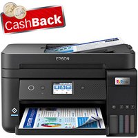 AKTION: EPSON EcoTank ET-4850 4 in 1 Tintenstrahl-Multifunktionsdrucker schwarz mit CashBack von Epson