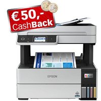 AKTION: EPSON EcoTank ET-5170 4 in 1 Tintenstrahl-Multifunktionsdrucker grau mit CashBack von Epson