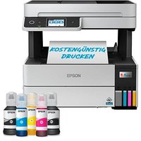 EPSON EcoTank ET-5185 4 in 1 Tintenstrahl-Multifunktionsdrucker grau von Epson