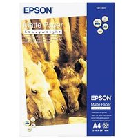 EPSON Fotopapier S041256 DIN A4 matt 167 g/qm 50 Blatt von Epson