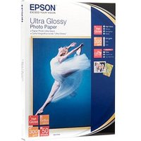 EPSON Fotopapier S041944 13,0 x 18,0 cm hochglänzend 300 g/qm 50 Blatt von Epson