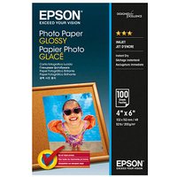 EPSON Fotopapier S042548 10,0 x 15,0 cm glänzend 200 g/qm 100 Blatt von Epson