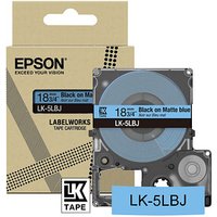 EPSON Schriftband LK LK-5LBJ C53S672081, 18 mm schwarz auf blau von Epson