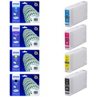 EPSON T7911/T7912/T7913/T7914  schwarz, cyan, magenta, gelb Druckerpatronen, 4er-Set von Epson