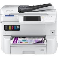 EPSON WorkForce Pro EM-C7100DWF 4 in 1 Tintenstrahl-Multifunktionsdrucker grau von Epson