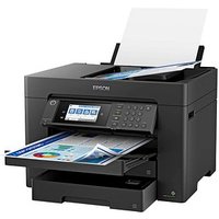 EPSON WorkForce WF-7840DTWF 4 in 1 Tintenstrahl-Multifunktionsdrucker schwarz von Epson