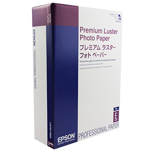 Epson C13S041784 Glänzendes Fotopapier, DIN A4, 250 Blatt, für Stylus Pro 7800, 9500, 9600, 10000CF, 10600 von Epson