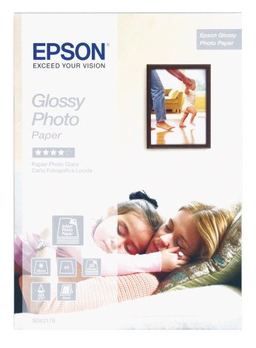 Epson C13S042178 Glossy photo paper inkjet 225g/m2 A4 20 Blatt Pack von Epson