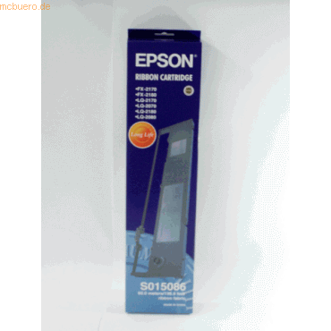 Epson Farbband Epson S015086 LQ2170/2070 Nylon schwarz von Epson