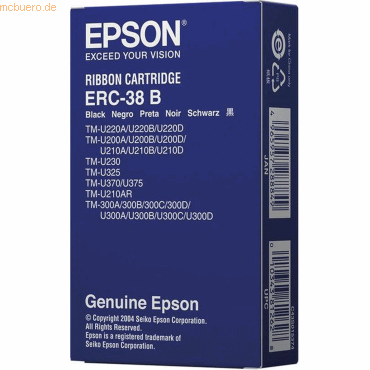 Epson Farbband Epson S015352 TM-300/U210/220/230/300 Nylon schwarz von Epson