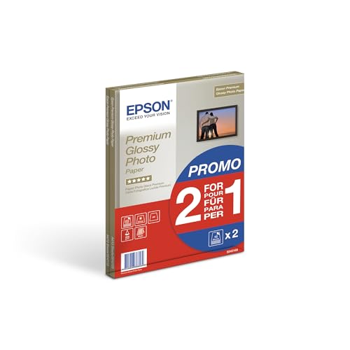 Epson A4 Premium Glossy Photo Paper 255 g/m2, 30 Blatt von Epson