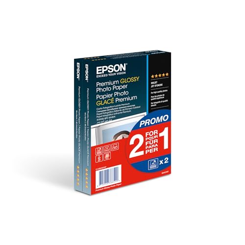 Epson Premium Glossy Photo Paper (100 x 150 mm), 255 g/m2, 80 Blatt von Epson