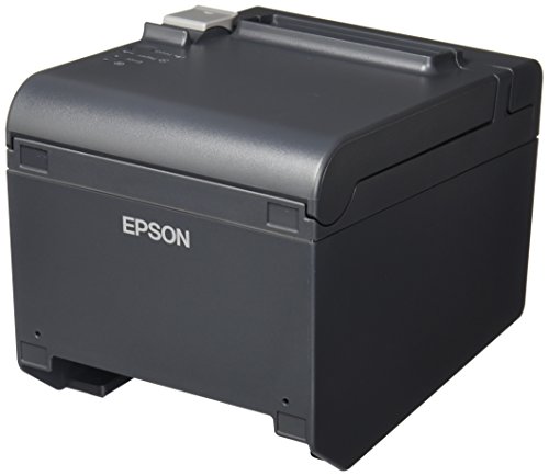 Epson TM-T20II Thermodirektdrucker, POS-Drucker (direkte Wärme, POS-Drucker, 200 mm/Sek, 8 cm, kabelgebunden, Grau) von Epson