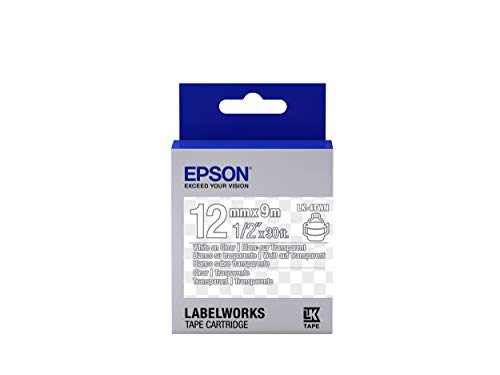 Tape – Lk4twn Clear White von Epson