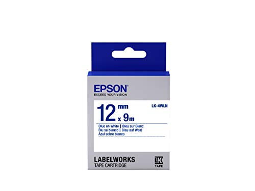 Tape - Lk4wln Std Blue/Wht 12/9 von Epson