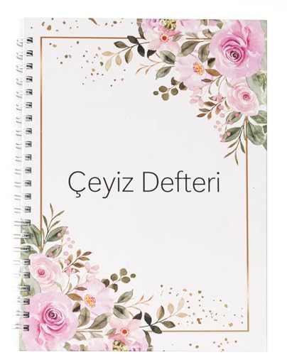 Çeyiz Defteri ve Düğün Planlayıcı A5 – Çeyiz Listesi, Söz, Nişan, Kına ve Balayı Planlama Defteri von ErYa