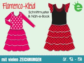 Flamenco-Kleid von Erbsenprinzessin