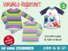 VoKuHiLa-Raglanshirt von Erbsenprinzessin