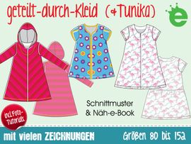 geteilt-durch-Kleid (& Tunika) von Erbsenprinzessin