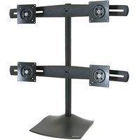 ergotron Monitor-Halterung DS100 33-324-200 schwarz für 4 Monitore, Tischständer von Ergotron