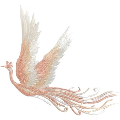 Gestickte Phoenix-aufnäher, Fliegende Phönix-vögel, Applikation, Bestickt, Zum Selbermachen, Zum Aufnähen, Aufnäher Für Kleidung, Tasche, Hut von Ericetion