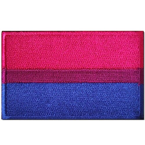 Regenbogenflagge Bestickter Patch | Gay Pride Flag Applique-Flecken Aufkleber Für, T-Shirts, Kleidung Oder Taschen von Ericetion