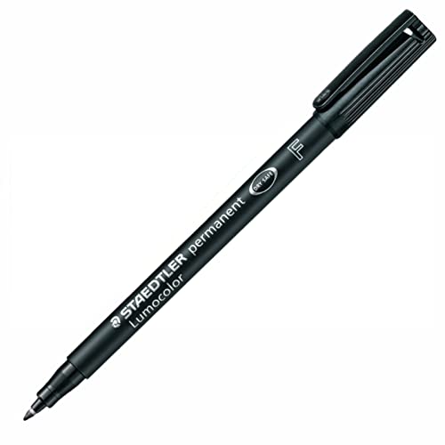 Lumocolor 318 F sz permanent Marker von Staedtler