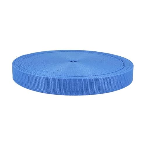 Gurtband 100% Polypropylen Taschengurtband Gurt Bänder für Taschen (30mm Breite / 2 Meter lang, jeansblau) von Erlif