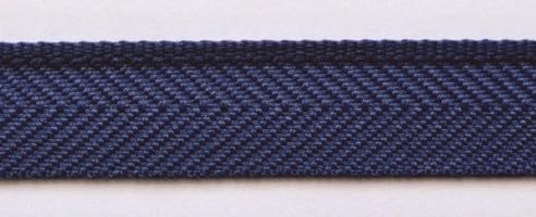 Hosenschonerband 16mm Breit Stoßband Stoßborte Bänder (dunkelblau, 20 Meter) von Erlif