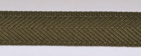 Hosenschonerband 16mm Breit Stoßband Stoßborte Bänder (khaki, 1 Meter - meterware) von Erlif