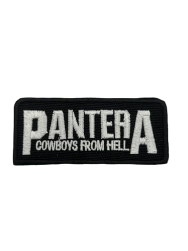 American Heavy Metal Band Bestickter Patch für DIY Kleidung Projekte Aufnäher Bügelbild Abzeichen Trendy Mode Accessoire Dekoratives Logo für Jacken Jeans Taschen Vintage Bekleidung von ErnestaPatches