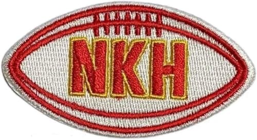 NKH Kansas City Bestickter Aufnäher DIY Kleidung Projekt Aufnäher Bügelbild Anstecker Trend Mode Accessoire Einzigartiges dekoratives Logo für Jacken Jeans Taschen Vintage Bekleidung von ErnestaPatches