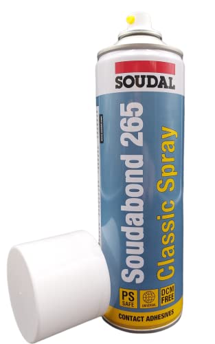 Eroofing Soudabond 265 Classic Spray 500ml Klar Kontaktklebstoff Spraykleber von Eroofing