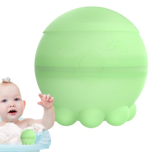 Esncddym Oktopus wiederverwendbare Wasserballons,Oktopus Wasserballons klein | Schnell befüllbare Wasserballons | Wiederverwendbare Wasserballons für Kinder und Erwachsene, nachfüllbare von Esncddym
